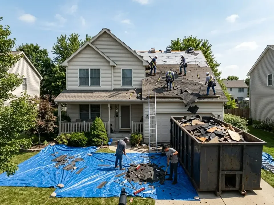 roof-replacement-debris-remova-004 — frequently asked questions, Cheapest Dumpster Rentals in Ball, LA